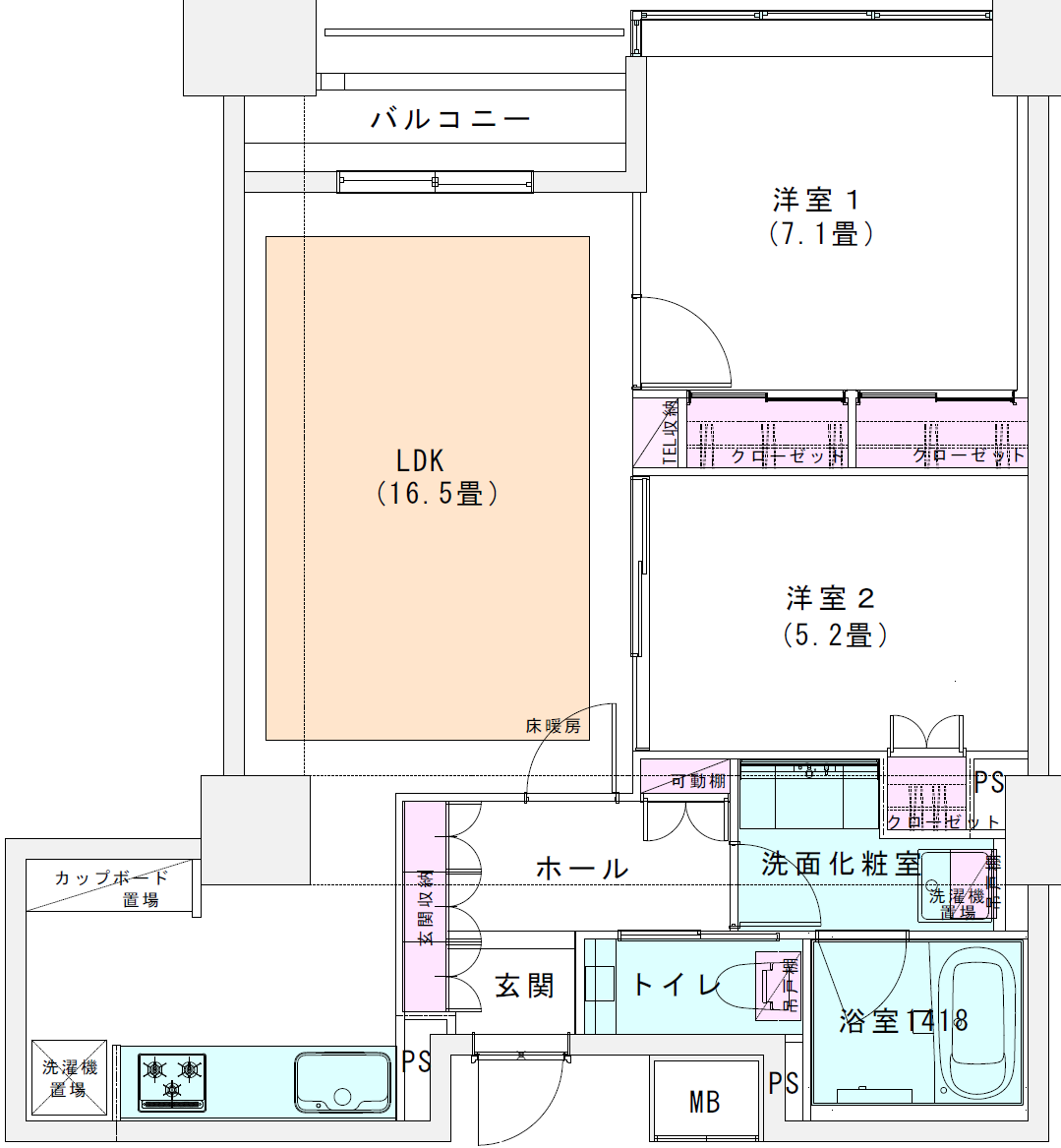 間取りイメージ